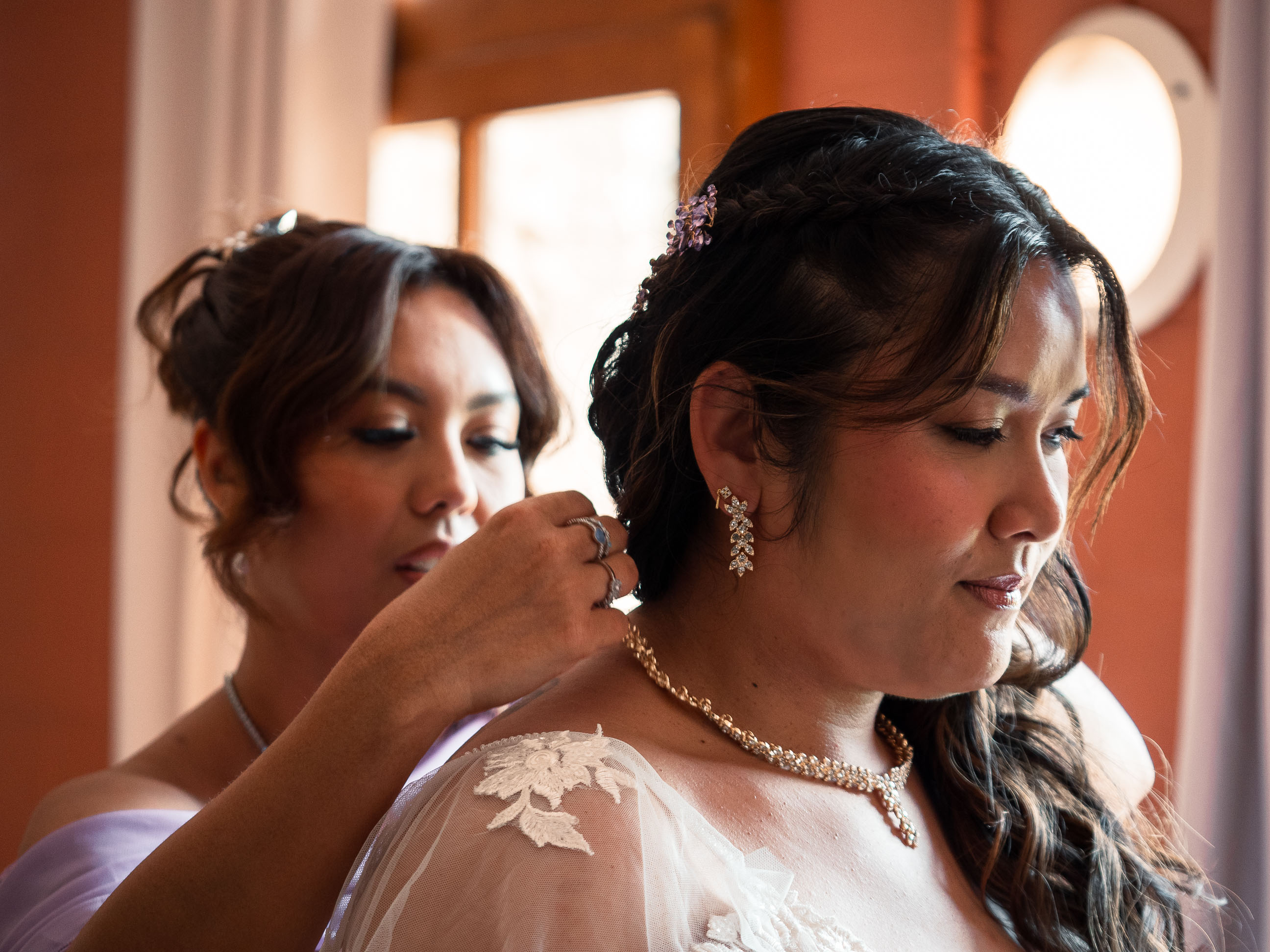 Mariage - préparation mariée