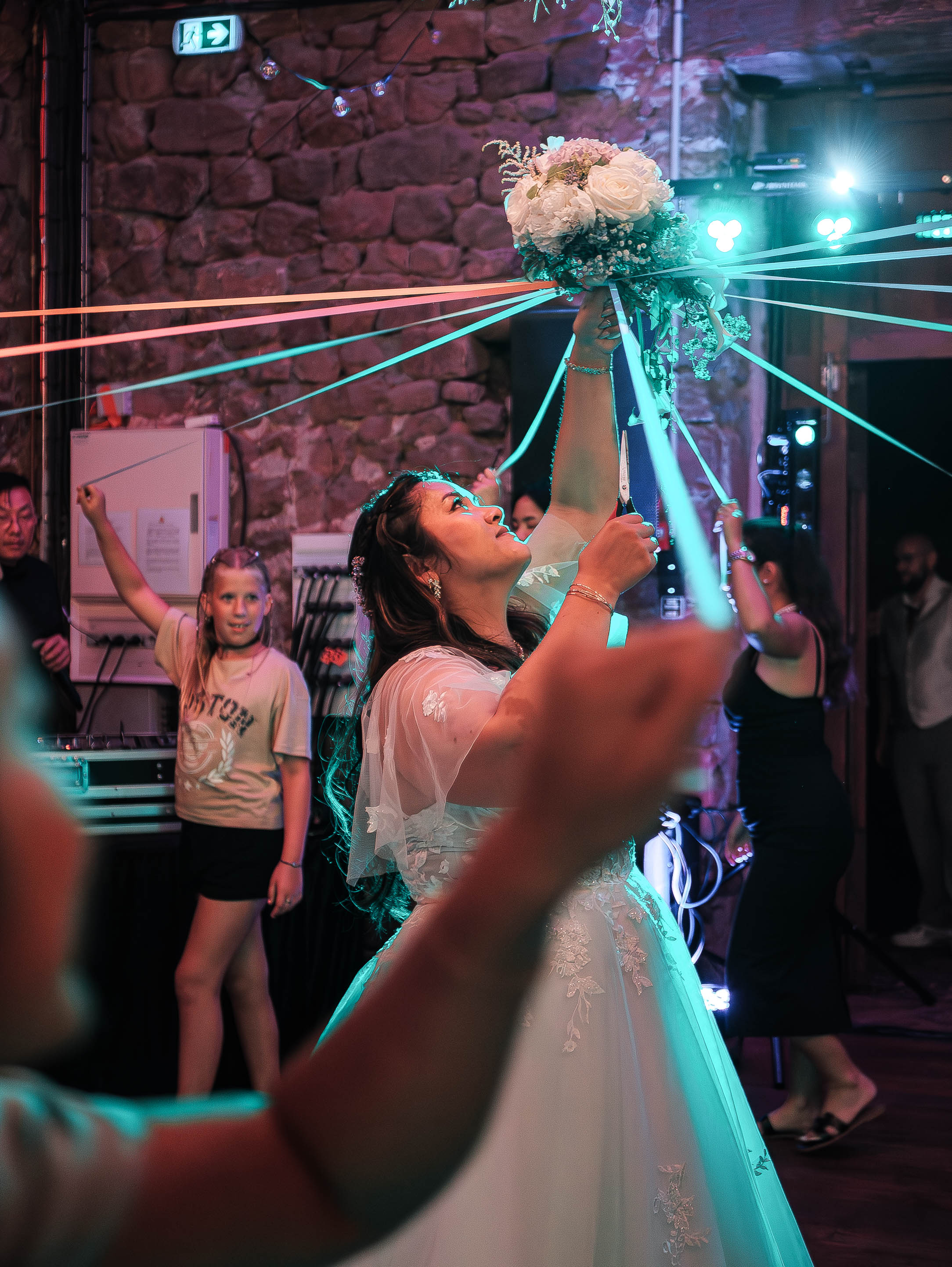 Mariage - Jeux des rubans