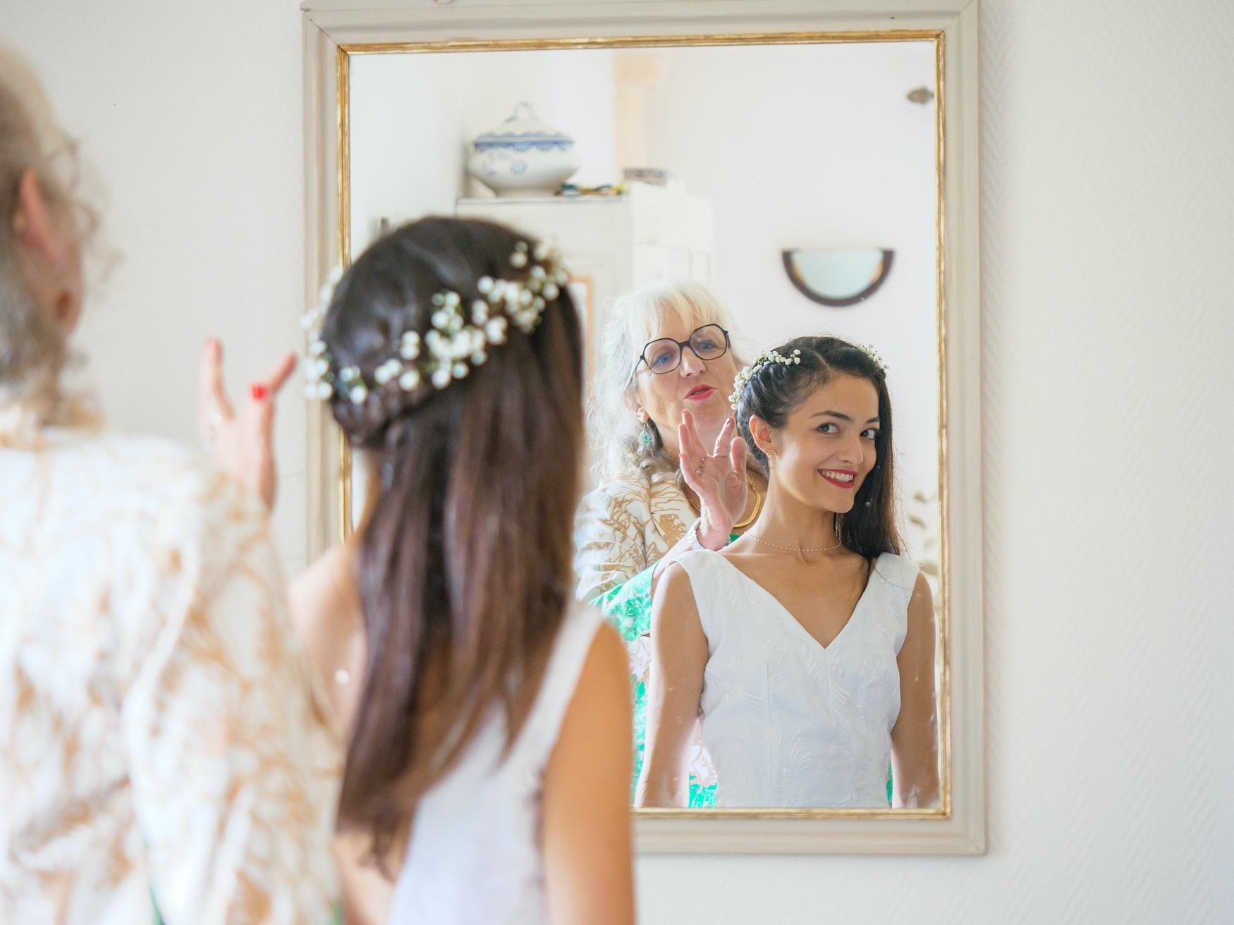 Mariage - préparation mariée